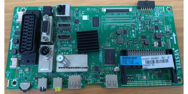 17MB97, 23346207, VES400UNDS-2D-N03, VESTEL 40", FINLUX 40" LED TV, Main board